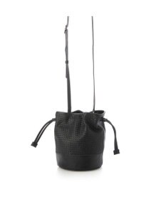 UNBILLION 【テレビ ドラマ着用アイテム】ペルケ perche / レザーメッシュ2wayバゲットバッグ