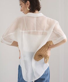 WEGO 【ANGIE VINTAGE】スキッパーシアーシャツ