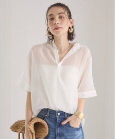 WEGO 【ANGIE VINTAGE】スキッパーシアーシャツ