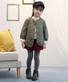 組曲 KIDS 【110-140㎝】スカラップコーデュロイ ショートパンツ