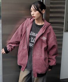 WEGO 【ユニセックス着用ITEM/MLサイズ展開】ワーカーズフードブルゾン