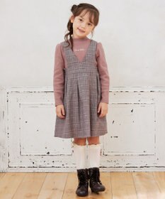 ANY KIDS ドッキングチェックワンピース