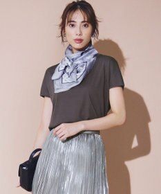 23区 【接触冷感/洗える】フレンチスリーブ IT TEE