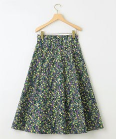 組曲 【23AW】フラワープリント ドラマティック スカート