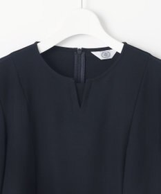 J.PRESS LADIES 【洗える】RELAXIONツイル クルーネック ブラウス