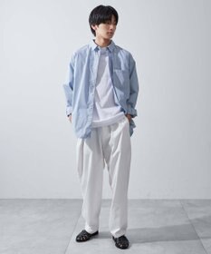 WEGO 【ユニセックス着用ITEM/ウエストゴム/手洗い可】チノイージーワイドパンツ