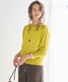 23区 L 【SLOW/一部店舗限定】シアー プルオーバー ニット