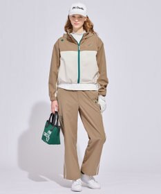 PW CIRCULUS 【花粉がつきにくい】【WOMEN】セミワイドパンツ ゴルフウェア レディース