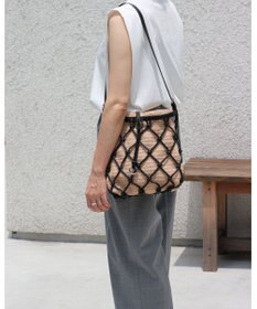 MORROW by thank 【軽量】レザーメッシュバック / NATALIE