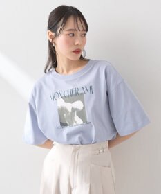 earth music&ecology 【接触冷感/洗濯機可】PhotoショートＴ