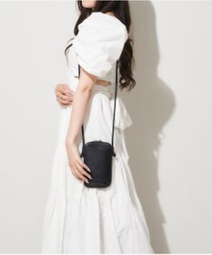 LA BAGAGERIE 【MONICA】サイドノットスクエアポシェット