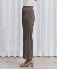 Tiaclasse 裏起毛ボックスプリーツパンツ