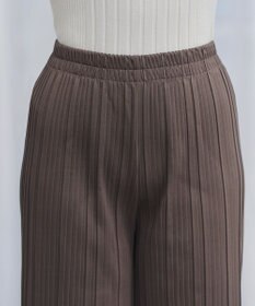 Tiaclasse 裏起毛ボックスプリーツパンツ