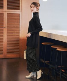 Tiaclasse 裏起毛ボックスプリーツパンツ