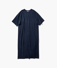 ATON HARD WASHED SUVIN | オーバーサイズＴシャツドレス