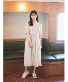 earth music&ecology クラシカルチェックワンピース