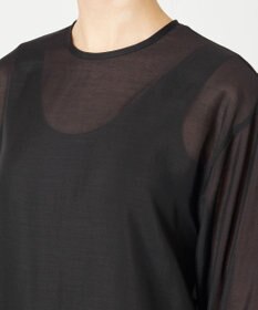 NAVE 【ReNAVE・洗える】シアーボイル ブラウス