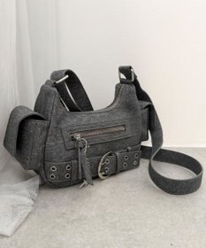 WEGO キラキラチャーム付きベルトショルダー