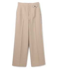 BEIGE， BUNNELL / ウールタブボタンストレートパンツ