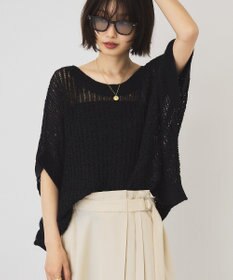 AMERICAN HOLIC 透かし畦ルーズニット