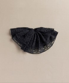 Phoebe ビッグフリルシュシュ　ブラック