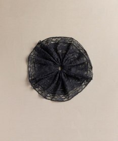 Phoebe ビッグフリルシュシュ　ブラック