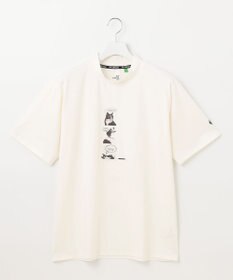 PW CIRCULUS 【MEN】アニマル フォト モックネック シャツ