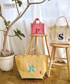 ROOTOTE 8599【スヌーピー】IP.ベビールー.ボックスジュート.ピーナッツ-9D