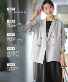 Tiaclasse L リラクシーダブルジャケット