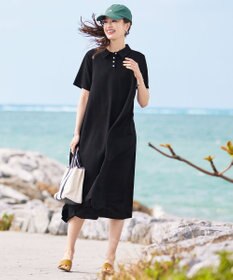 Tiaclasse 【洗える】ポロシャツワンピース