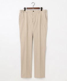 JOSEPH ABBOUD 【キングサイズ・ウエストも伸びる！オーガニックコットン使用・25AW】トリコチンストレッチ パンツ ベージュ系