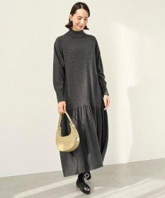 UNFILO ティアード ニットワンピース