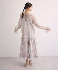 Green Parks ・Ｒａｉｌｍｅオーガンジーワンピース（インナーＯＰ