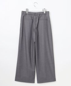 J.PRESS LADIES L 【洗える】T/Rウォッシャブルギャバ ワイド パンツ