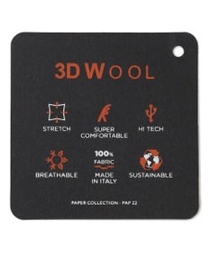 J.PRESS MEN 【J.PRESS MOVING / セットアップ対応】TOLLEGNO 3D WOOL ジャケット/総裏