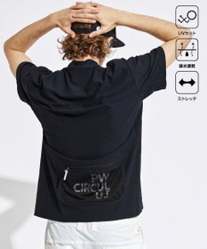 PW CIRCULUS 【UVカット / 吸水速乾 / 伸縮性抜群】【MEN】メッシュポケットモック