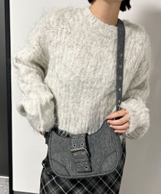 WEGO マルチWAYハーフムーンベルトバッグ