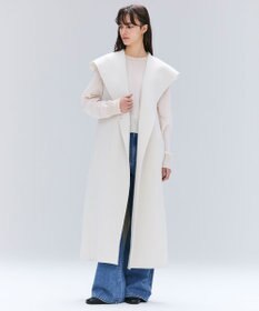 BEIGE， 【洗える】LA MONNAIE / モヘアMIXクルーネックニット