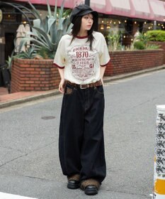 WEGO 【ユニセックス着用ITEM】グラフィックネップT（SS）