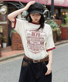 WEGO 【ユニセックス着用ITEM】グラフィックネップT（SS）