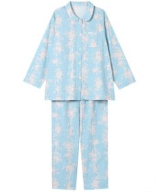 Wing パジャマ 長袖 長ズボン 綿100%(本体) レディース EP7041 ウイング／ワコール