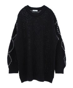 CRAFT STANDARD BOUTIQUE ハンドステッチケーブルニットチュニック