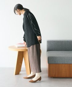 CRAFT STANDARD BOUTIQUE ハンドステッチケーブルニットチュニック