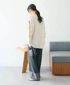 CRAFT STANDARD BOUTIQUE ハンドステッチケーブルニットチュニック