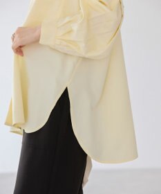 AMERICAN HOLIC イージーケアバンドカラーＷポケットロングシャツ