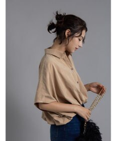 Te chichi ピーチショートシャツ