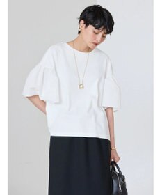 AMERICAN HOLIC 袖フレア５分袖カットプルオーバー