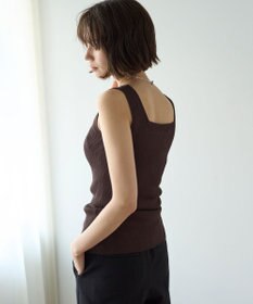 UNFILO スゴ機能 リブタンクトップ