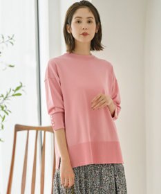 組曲 L 【WEB限定】コットンポリエステル リラクシーニット