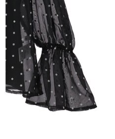 Green Parks Ｂ．ＳＥＴ２点　シアードットブラウス＋キャミソール